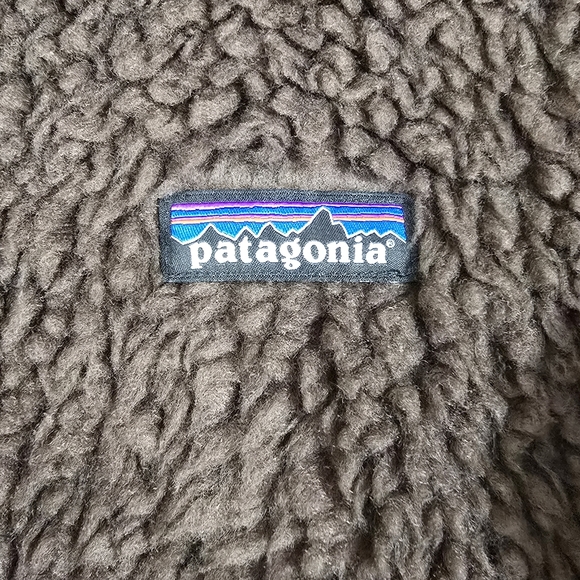 Patagonia Dusty Mesa High Pile Fleece Midlength Trench Parka Jacket Coat - Picture 3 of 7